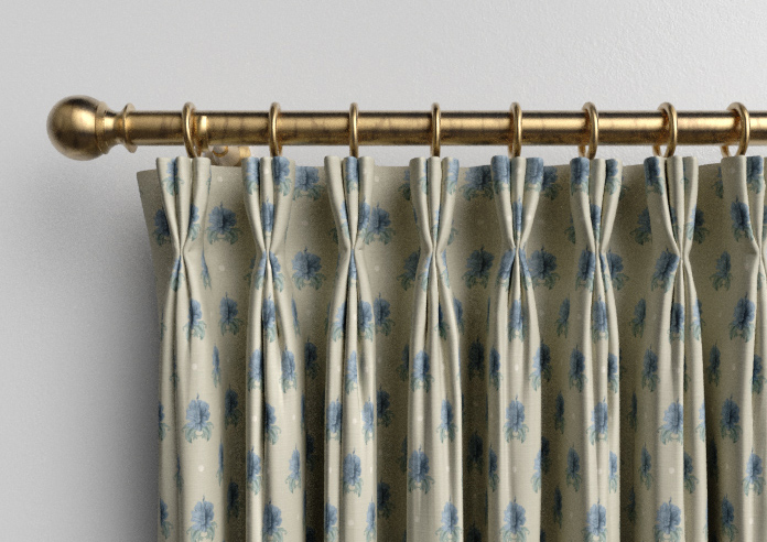 Pensford, Sebby Raffs Blue - Made to Measure Curtains - Image 11